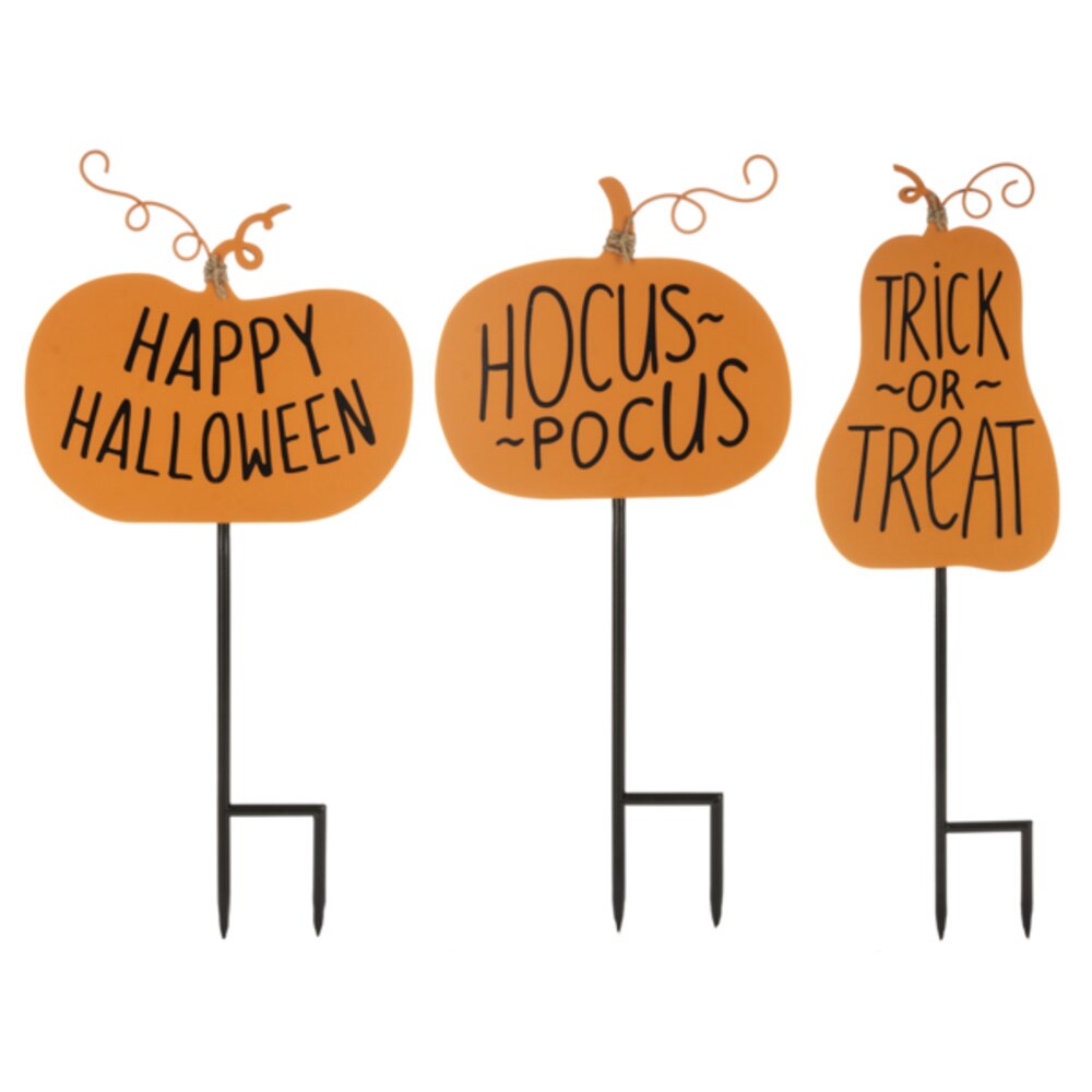 Ganz, Collectibles, Gifts, Pumpkin, Halloween, Yard Stake, 820354